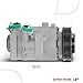A-Premium Air Conditioner AC Compressor with Clutch Compatible with Hyundai Sonata 2.0L 2.4L 2012-2014, Kia Optima 2.0L 2.4L 2012-2018