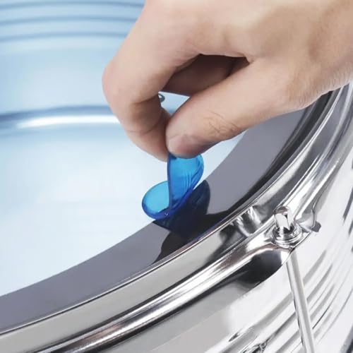 24Pcs Drum Dampeners,Multicolored Soft Quality Silicone Damper Pads Drum Silencers Mute,Tone Control Damper Dampening Kit,Used to control the pitch of cymbals on the drum head.