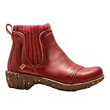 Bout rond El Naturalista Ne23 Yggdrasil Bottines Femme Rouge Cereza 36 EU