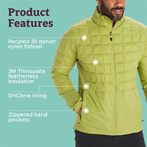 Image of MARMOT Men's Echo Featherless Hybrid Jacket - Lightweight, Down-Alternative Puffer Layer