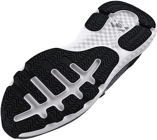 Under Armour Men's Charged Revitalize Cross Trainer, (001) Black/Black/White, 9.5 | Image 2