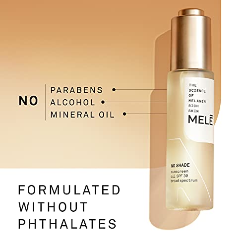 Mele Sunscreen Oil For Uv Protection No Shade Spf 30 Blends In Without A Trace 1 Oz, White #TOP5