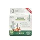 Naty Bamboo Baby Windeln aus Bambus-Viskose – Seidenweich, pflanzenbasierte Windeln, Dermatologisch getestet für empfindliche Haut & super saugstark (Größe 3, 156 Stück)