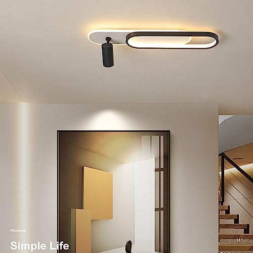 Spot rectangle de plafond en fer LED longue bande haut de gamme angle réglable