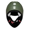 Royal Enfield FF Quest ISI Certified | Thermoplastic Shell | High-Density EPS Liner | 3 Intake Ports; 1 Exhaust Vent | Micrometric Lock | UV Treated Visor | Battle Green (M) 57 CM