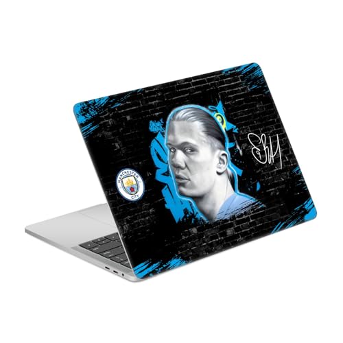 Skin Man City Erling Haaland évite rayures coque MacBook Pro 13 A2338 vinyle robuste