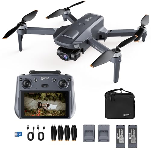 Contixo Foldable 4K Cinematic F29 Drone for Adults & Hobbyists,