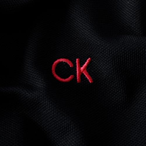 Calvin Klein Men's Prep Campus Oxford Pique Golf Polo Shirt4