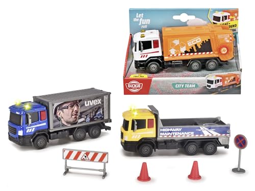 Dickie Toys City Team petite voiture urbaine collection
