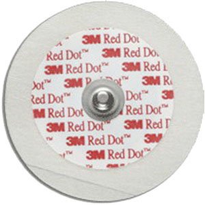 Red Dot Pediatric Monitoring Electrodes with Micropore Tape Backing 4-2/5cm