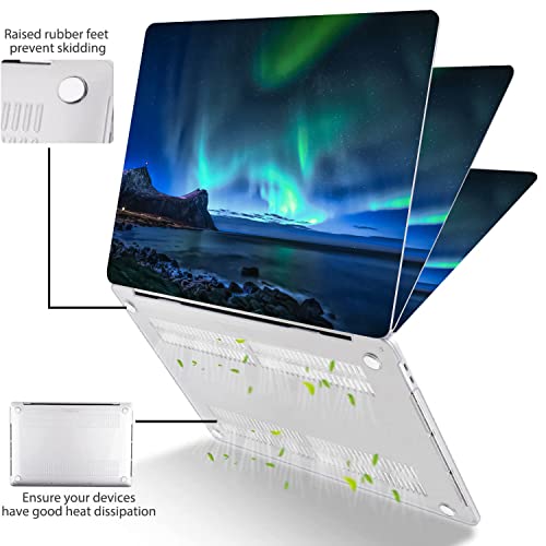 Qczyc Custom Compatible With Macbook Pro 13 Inch Case 2021-2016 Release A2338 M1 A2289 Personalized Photo Plastic Shell Case&Keyboard Cover (Pro 13" A2338 M1 A2289 A2251 A2159 A1989) #TOP4