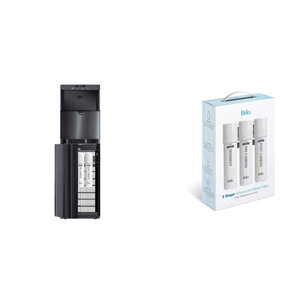 Brio Moderna water cooler dispenser with filter kit
