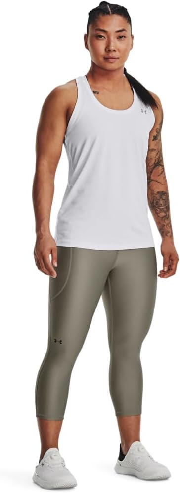 Under Armour Women's HeatGear Armour High-Waisted Pocketed Capris - Image 4