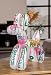 Produktbild Casablanca Figur Pallone, Kunstharz, Ballonhund, glänzend, Mehrfarbig, 40x41x13 cm