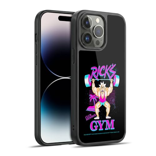 Coque iPhone 14 Pro Max Rick and Morty Rick's Gym en gel renforcé de Head Case Designs