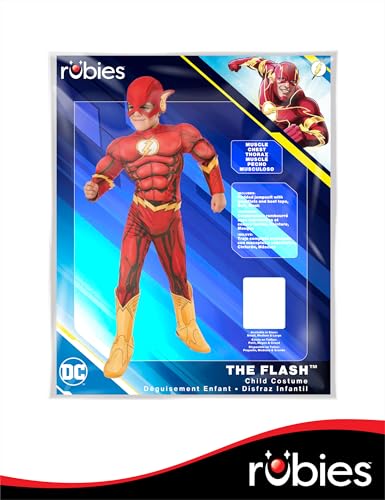 Rubies at Party City DC Comics Superheroes: The Flash Costume for Kids by Rubies, Boy's Large - image 5