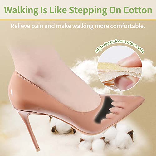 Image of SooGree Ball of Foot Cushions (5 Pairs Black)