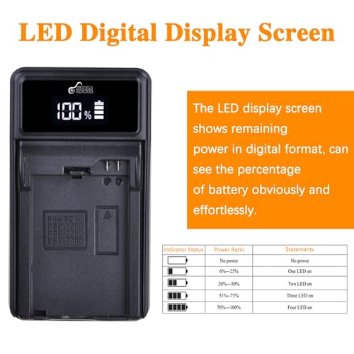 Pickle Power SONY PSP-S110 3001 Battery And Led Display Charger thumb #5