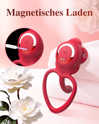 Sex Spielzeug für die Paare Vibratorensets für Frauen, Klitoris & G Punkt Vibrator mit Fernbedienung, Sex Toys Erotik Sexspielzeug für Frauen Solo Vibratoren Sextoysets für Paare Sex Paarvibrator
