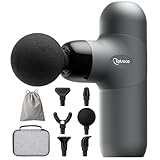 cotsoco 筋膜リリースガン8mm振幅 4段階強力振動 6つのヘッド付属 静音 350g超軽量 、きんまくリリース 電動ガンType-C急速充電、 筋膜ガン、携帯便利 収納袋&日本語取扱説明書付き プレゼント ギフト最適 二年メーカー保証