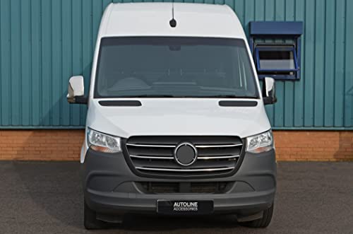 Garnitures de grille chromées Sprinter W907 dès 2018 : parfait pour la finition de van aménagé