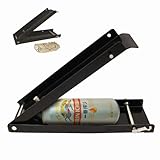 GUNSEED 缶つぶし機 足踏み 空き缶潰し ペットボトルつぶし機 アルミ缶つぶし スプレー缶ガス抜き 空き缶つぶし器 クラッシャー 最大２Ｌの空き缶まで対応