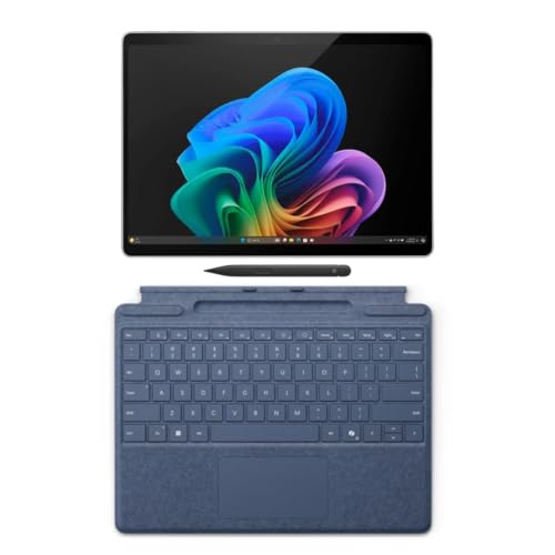 Microsoft Surface Pro 11 �o���h�� 2-in-1 �^�u���b�g Pro �L�[�{�[�h�ƃX�����y���t�� Copilot+ PC 13�C���` �^�b�`�X�N���[�� OLED �f�B�X�v���C Snapdragon X Elite (12�R�A) 16