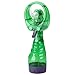 Produktbild Sommer Ventilator FORH Neuer Mini Handheld Personal Fan Wasser Spray AA-Batterie Lüfter Turbo-Ventilator Beweglicher Tischventilator Lüfter zum Kühlen Outdoor Lüfter (Grün)