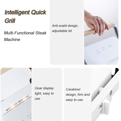 Toastie Maker Steak Machine For Home Use Multi function Fryer Automatic Meat Fryer 1200W Heating Breakfast Electric Sandwich Maker - Image 7