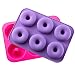 KLEMOO 2-Pack Donut Baking Pan, Silicone, Non-Stick Mold, Bake Full Size Perfect Shaped Doughnuts to Sweeten Your "Hole" Day