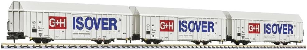 LiliputL260159 N Set of 3 Hbbks G+H ISOVER DB AG Freight Cars