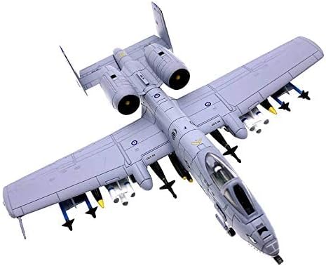 1/100 A-10 Thunderbolt II Warthog Attack Plane Military Aircraft Plane Model Toy for Collection