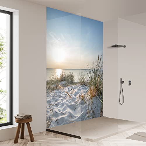 yourplate Duschrückwände mit individueller Größe (1 Rückwand –...