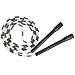 Jump Rope - Soft Beaded Segment Skipping Rope - Adjustable Tangle-Free Fancy Rope for Workout, Fitness Training, WOD, MMA, Crossfit with Carry Bag