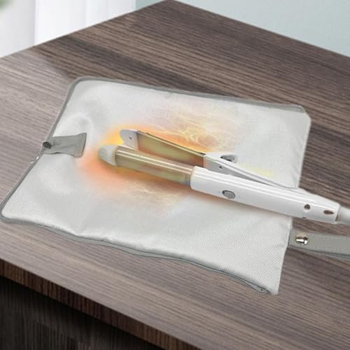 harayaa Bolsa de armazenamento para modelador de cachos, resistente ao calor, para banheiro, para pe