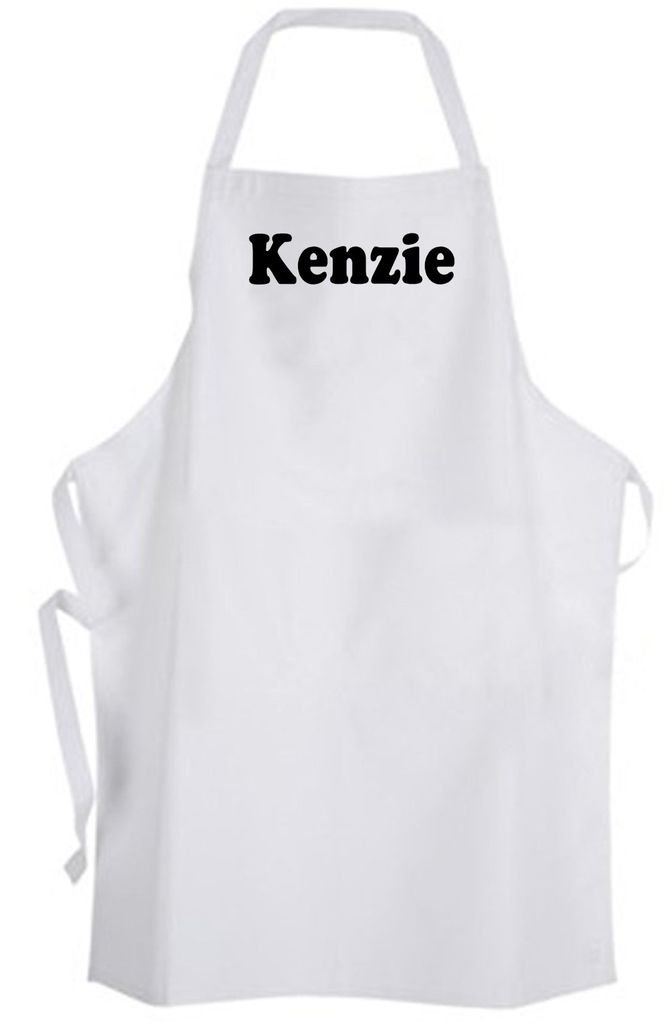 Kenzi – Adult Size Apron - Personalized Name