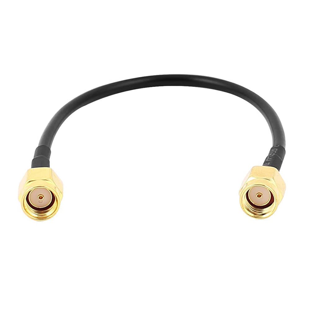 Câble RP-SMA mâle vers RP SMA mâle à broche femelle RF coaxial RG174, câble d'extension d'antenne RF Wifi (25 m)