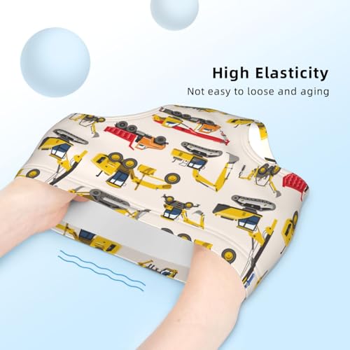 Excavator Construction Car Girls' Underwear Soft Cotton Little Girls Panties Comfort Briefs4