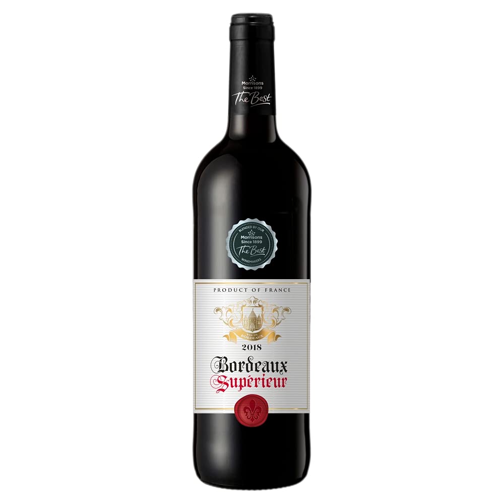 Morrisons Wm Bordeaux Superior, 75 cl x 6