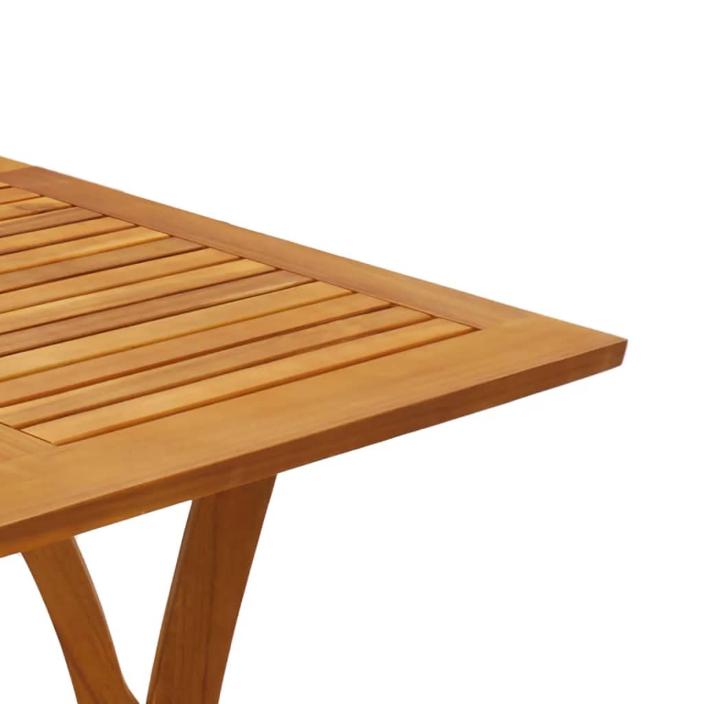VidaXL - Tuintafel - Massief Acaciahout - 110x110x75 cm - Rustieke Charme kopen? Vergelijk de beste prijs op