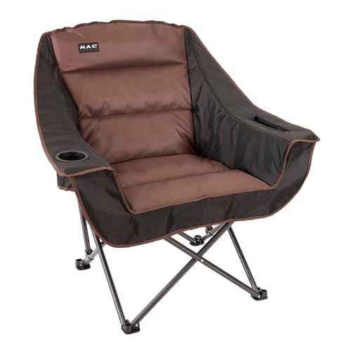 MacSports Modern Club Chair-Brown
