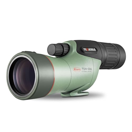 Kowa TSN-55S Prominar Pure Fluorite Spotting Scope, Straight Model
