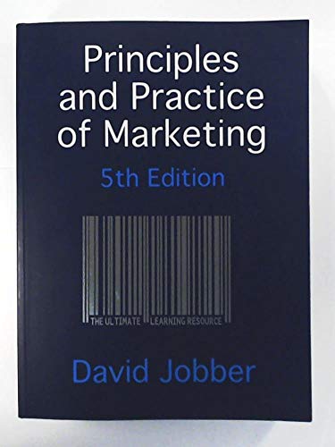 Principles and Practice of Marketing with Redemption card