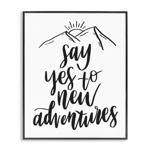 Motivational Adventure Landscape, 11 x 14 Inch Framed Giclée Print