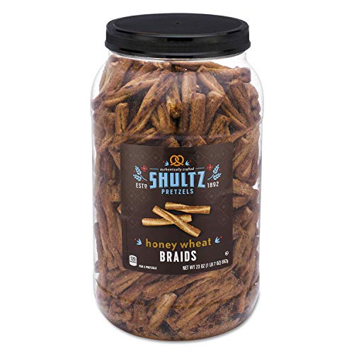 Office Snax Honey Wheat Braided Pretzels (6270)
