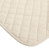 My Baby's First, Quilted Waterproof Bassinet Pad, All Natural Cotton, 15" x 30", 2 Pack