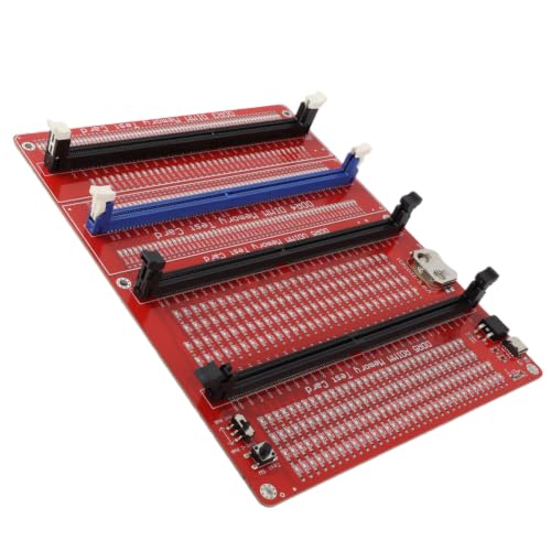 Image of SEAFRONT 4 in 1 RAM Memory Tester Card Diagnostic Analyzer for DDR3 DDR4 DDR5 UDIMM RDIMM Desktop Computer Server Memory Test Tool with LED Indicators