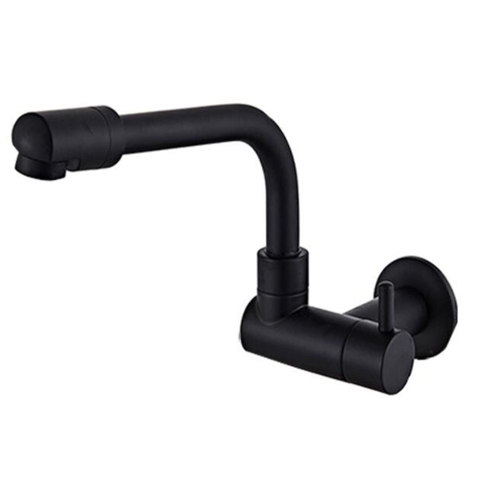 Yadzisw 28Cm Cold Water Faucet, Wall Mounted Swivel Design For Kitchen Sink Installation