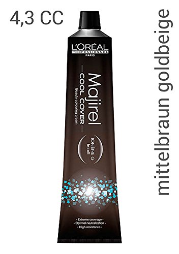 Majirel Cool Cover N°4.3 Chatain Doré 50 Ml - vue 8