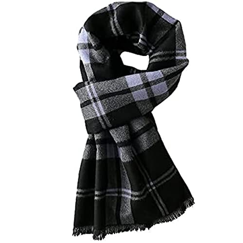 FLOBBS Écharpe pour homme, écharpe hiver,écharpe chaude douce, Color02_05N, L Cover